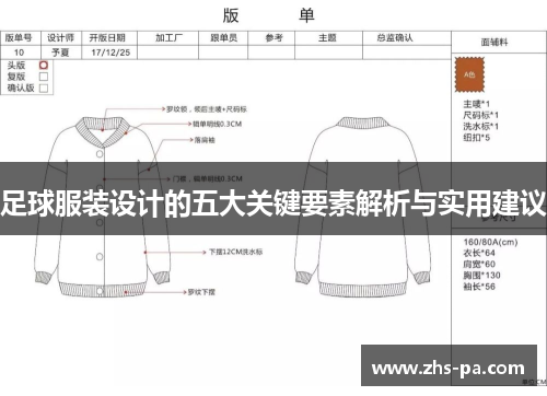 足球服装设计的五大关键要素解析与实用建议